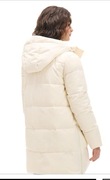 Kurtka Cropp zimowa pikowana ciepła kremowa  X S  34  24 hm 