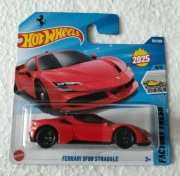 Hot Wheels Ferrari SF90 Czerwone