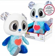 Lamaze Kojący Pluszowy Miś Panda z Pulsującym Serduszkiem Uspokajacz