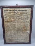 Gazeta VEI 1926 w ramie, niemiecka elektrotechnika