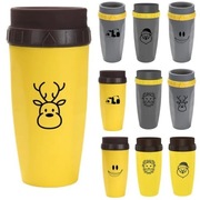 Izolowany, przenosny, designerski kubek 300ML