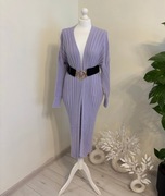 Kardigan ALPAKA oversize Długi sweter PREMIUM 