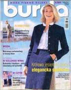 BURDA 8 / 2001 + wykroje