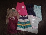 Paka ubrań 68 - 80 (6-12 mcy) dziewczynka (50szt)