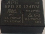 Przekaźnik AFE BPD-SS-124DM czarny 24VDC BPD