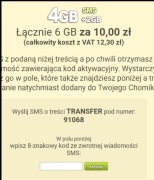 Chomikuj 6GB - KOD SMS - SZYBKO Ważny Bezterminowo