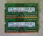Pamieć ram SAMSUNG do Laptopa DDR3 SODIMM 1600 MHz 2x 4GB