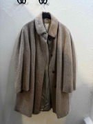 Płaszcz z naturalnego futra Peter hahn