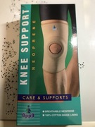 Neoprenowa opaska na kolano ~stabilizator~ z otworem OPPO rozm. M