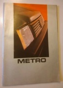 METRO Austin Morris katalog samochodu fr