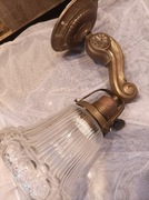 Stara lampa / kinkiet vintage - secesja, lata 20