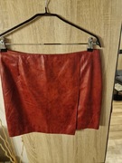 Spódniczka mini, ceglany kolor