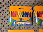 BIC KIDS kredki świecowe PLASTIDECOR 12 kolorów