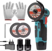 Mini szlifierka kątowa 12V 2x Aku majsterkowanie idealna do użytku domowego