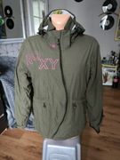 Roxy kurtka damska S narciarska z kapturem oliwkowa khaki