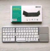 Mini klawiatura bezprzewodowa, przenośna, składana, Bluetooth, touchpad