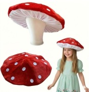 Kostium przebranie strój Muchomor grzyb Bal jesieni roz. uniwersalny nowy