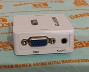 Konwerter obrazu / upscaler VGA - HDMI Mini VGA2HDMI
