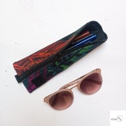 Piórnik /etui na okulary flora Rękodzieło