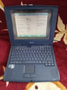 Retro laptop HP Omnibook XE2 Intel 500MHz RAM 32MB CDROM + FDD