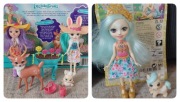 Enchantimals zestawy- Królik i jelonek Magiczny ogród oraz Paolina Pegasus