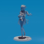 Figurka Ganyu z Genshin Impact