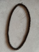 DREWNIANE KORALE CZEKOLADOWY BRĄZ