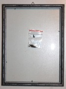 ramka do obrazu nr 4 stara, srebrna ok. 18,8 x 24,7 cm