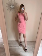 Różowa sukienka ktrótka barbie XXS 32 Orsay imprezowa elegancka