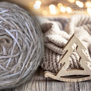 Motek BAA-LAMB z wełną 200m/ 120g C001