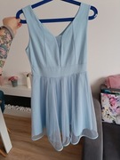 Śliczna błękitna sukienka M 