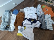 Paka paczka ciuszki ubranka dla chłopca rozmiar 56