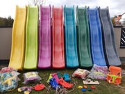 ŚLIZG BELGIJSKI KBT 2,5 3 m MIX zjeżdżalnia Sandomierz Tarnobrzeg z Dostawą