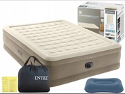 Nowy Materac Dmuchany Łóżko do Spania z Pompką 230V Intex + Poduszka