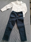 Strój galowy:marynarka, spodnie i koszula