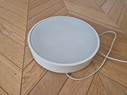 Lampa plafon biała na wtyczkę 38 cm