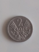 2 zł. 1959 rok. Rzadka. PRL. Aluminium