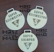 Medal SUPER na dzień faceta lub kobiet #MiszMówiszMasz