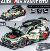 Model samochodu Audi RS6 1:24 ze stopu metalu – kolekcjonerski