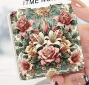 Lusterko kieszonkowe zamykane styl barokowy