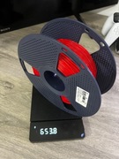 Filament TPU Sunlu czerwony okolo 400 gram (?)
