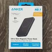 Powerbank Anker MagGo Slim 10000mAh Qi2 15W USB-C 30W Czarny