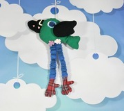 PASKUDNY ZWARIOWANY PTAK V - Z SERII NASTY CRAZY TOYS