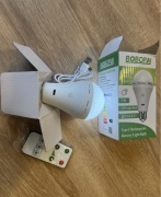 Żarówka ładowana z pilotem pod namiot biwak