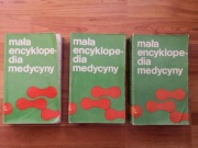 Mała encyklopedia medycyny PWN 1988r. komplet 3 Tomy