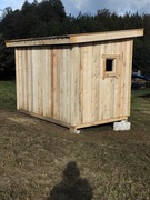 domek narzedziowy drewutnia