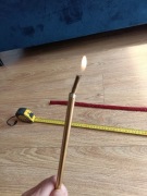 Stara zapalniczka do świec PRL DDR 