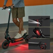 Hulajnoga Elektryczna iscooter W8 Terenowa LED Nowa licytacja od 1zł