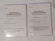 Pracownicza książeczka zdrowia w komplecie 2 szt.