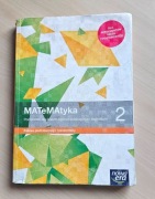 Matematyka 2 zakres podstawowy i rozszerzony Nowa Era jak nowa